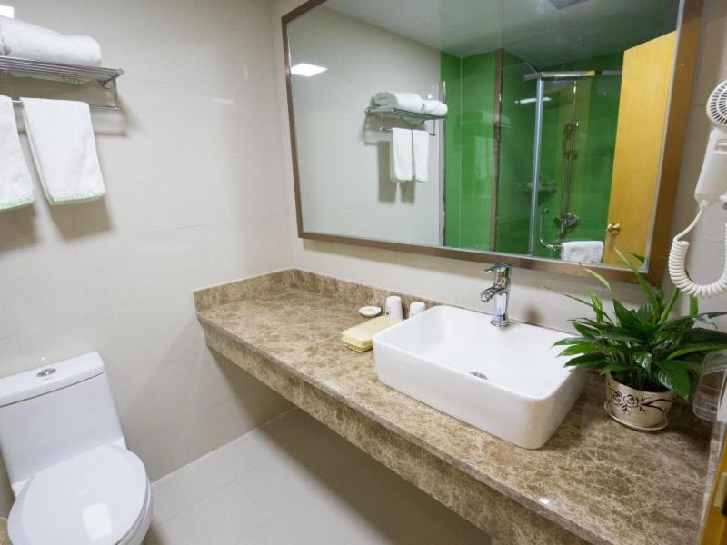GreenTree Inn Hefei Feixi County South Jinzhai Road Jinyun International Business Hotel Sanshigang Exterior foto