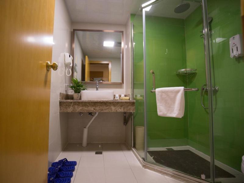 GreenTree Inn Hefei Feixi County South Jinzhai Road Jinyun International Business Hotel Sanshigang Exterior foto