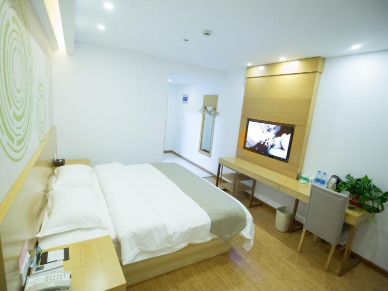 GreenTree Inn Hefei Feixi County South Jinzhai Road Jinyun International Business Hotel Sanshigang Exterior foto