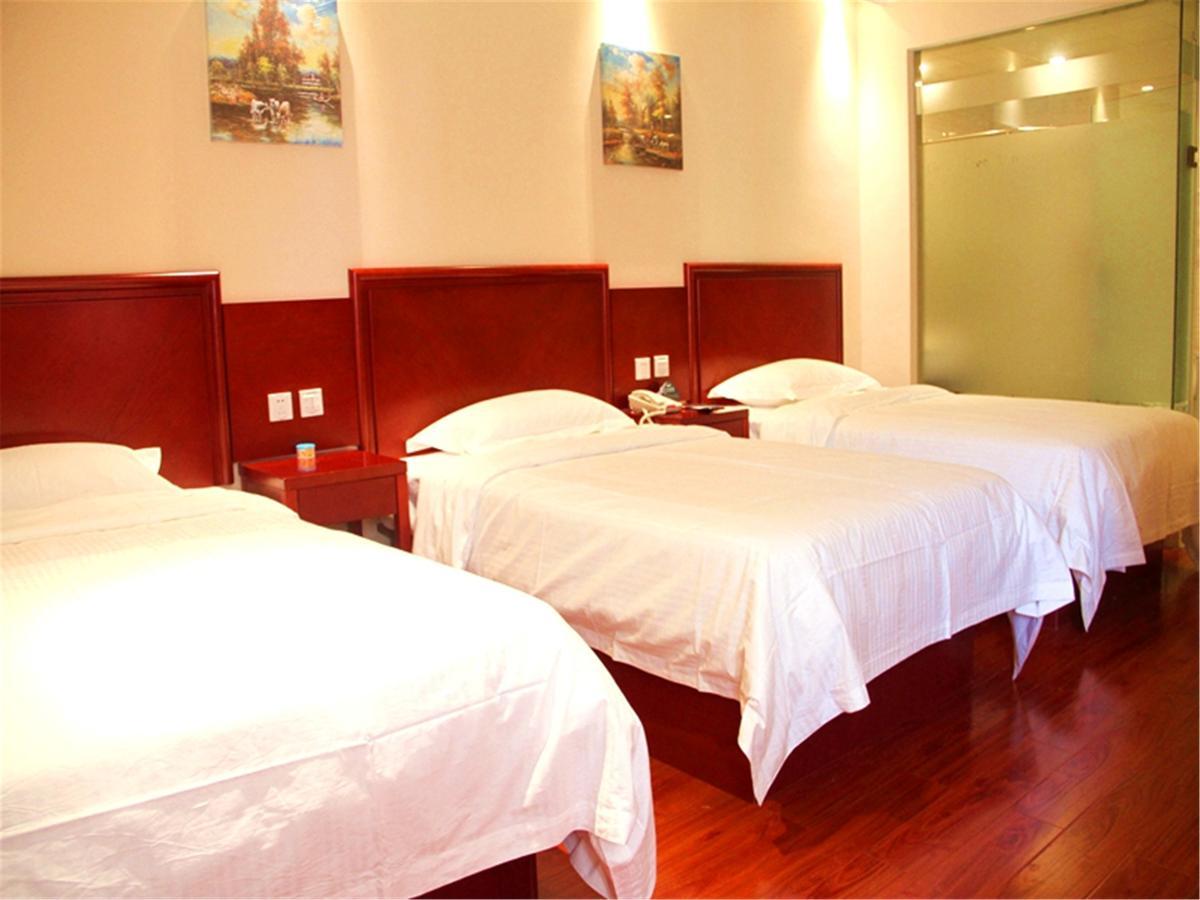 GreenTree Inn Hefei Feixi County South Jinzhai Road Jinyun International Business Hotel Sanshigang Exterior foto