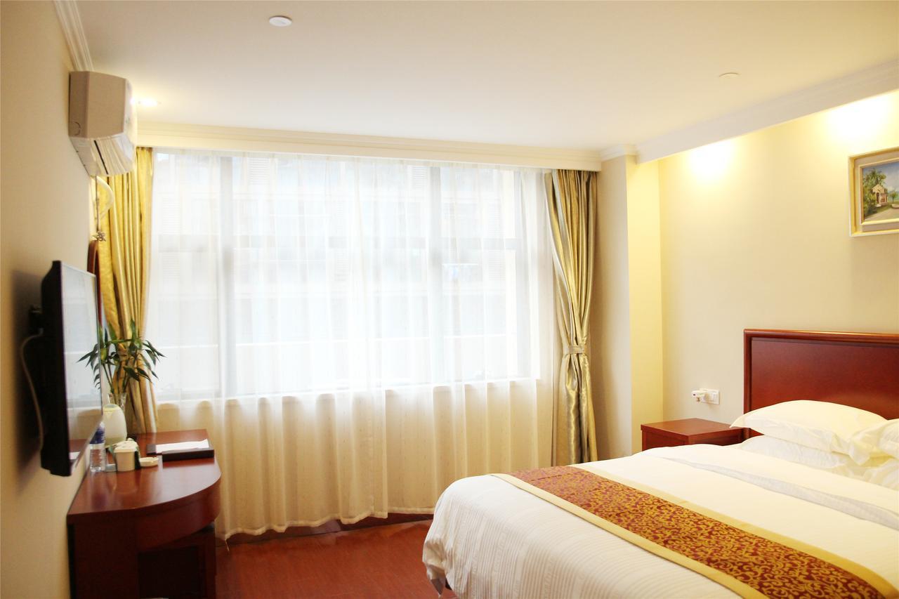 GreenTree Inn Hefei Feixi County South Jinzhai Road Jinyun International Business Hotel Sanshigang Exterior foto